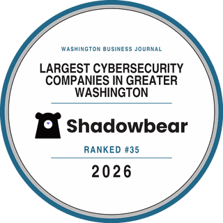 Washington Business Journal, Largest Cybersecurity Companies in Greater Washington, Shadowbear ranked No. 35, 2026